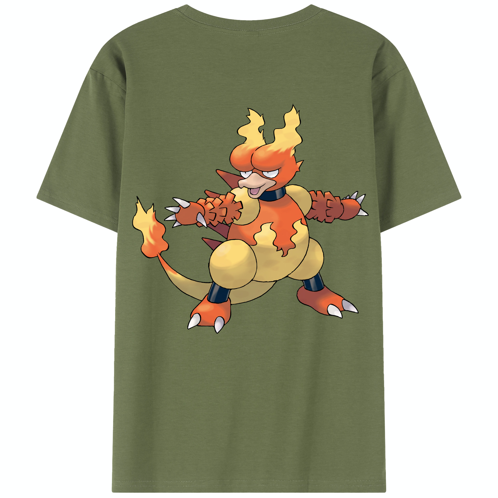 （画像用） ポケットモンスター Pokémon 綿100％半袖Tシャツ（背面プリント）